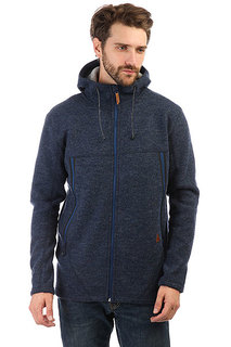 Толстовка классическая Quiksilver Into The Wildfl Estate Blue