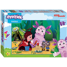 Пазл "Лунтик", 35 деталей, Step puzzle