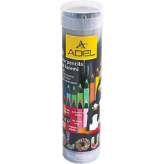 Цветные карандаши "Adel Colour", 24 цв.