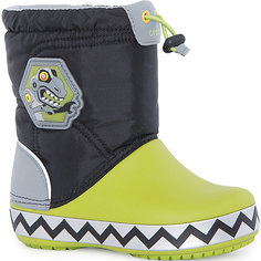 Сапоги Kids’ CrocsLights LodgePoint RoboSaur Boot для мальчика CROCS