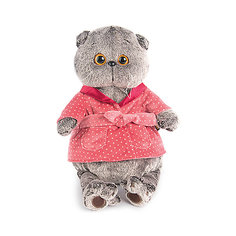 Мягкая игрушка Budi Basa Кот Басик в халате, 25 см