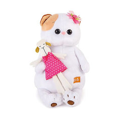 Мягкая игрушка Budi Basa Кошка Ли-Ли с овечкой, 24 см