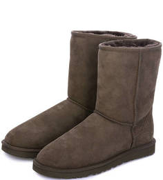 Коричневые сапоги с меховой подкладкой UGG Australia