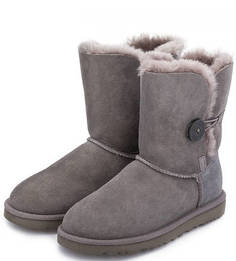 Однотоннные замшевые полусапоги UGG Australia