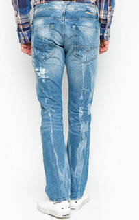 Рваные синие джинсы Replay