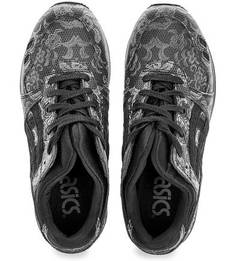 Кожаные кроссовки с кружевным принтом Asics Tiger
