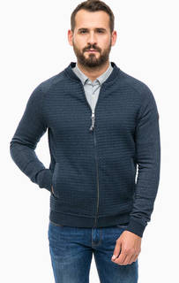 Синяя толстовка на молнии Lerros