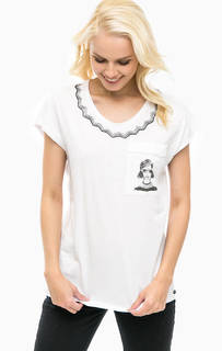 Хлопковая футболка с короткими рукавами Pennyblack