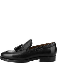 Кожаные лоферы черного цвета Aldo