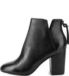 Кожаные ботильоны на каблуке Aldo