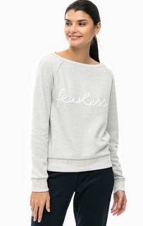 Серый свитшот с нашивкой S.Oliver