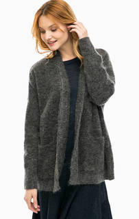 Шерстяной кардиган с карманами Selected