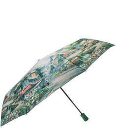 Разноцветный зонт с куполом из сатина Trust