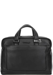 Кожаная сумка через плечо с короткими ручками Piquadro