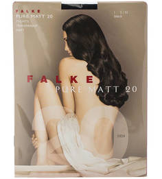 Черные колготки с регулирующимся поясом Falke