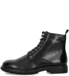 Черные ботинки на шнуровке и молнии Vagabond