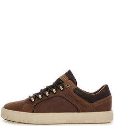 Кожаные кеды с замшевыми вставками Tommy Hilfiger