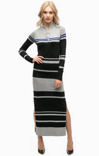 Длинное прямое платье с разрезами Marciano Guess