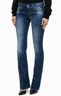 Расклешенные джинсы с заломами Replay