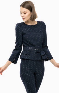 Двубортный жакет с поясом Patrizia Pepe