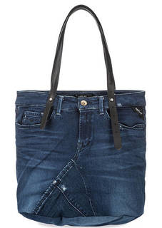 Текстильная сумка с длинными ручками Replay