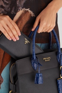 Кожаный кошелек Prada