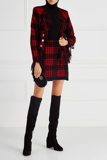 Замшевые сапоги Stuart Weitzman