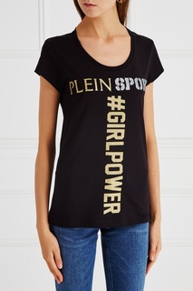 Хлопковая футболка Plein Sport