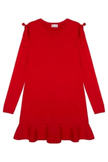 Платье с воланом RED Valentino