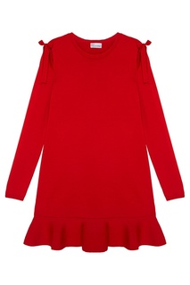 Платье с воланом RED Valentino