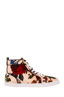 Бархатные кеды Bip Bip Woman Orlato Flat Christian Louboutin