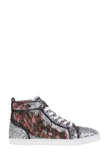 Кеды с пайетками Bip Bip Woman Orlato Flat Christian Louboutin