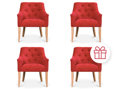 Комплект из 4 стульев "Real" My Furnish