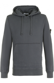 Хлопковое худи с карманом Stone Island