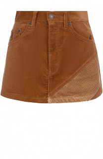 Вельветовая мини-юбка с карманами Marc Jacobs