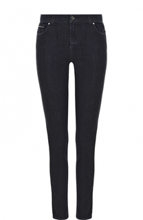 Однотонные джинсы-скинни Armani Jeans