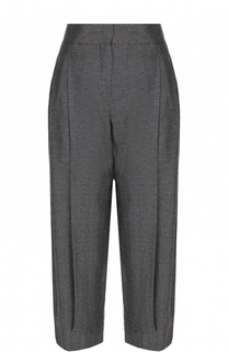 Укороченные брюки с защипами Armani Collezioni