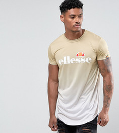 Футболка с эффектом деграде с логотипом Ellesse - Светло-серый