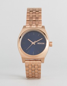 Часы оттенка розового золота Nixon Time Teller - Золотой