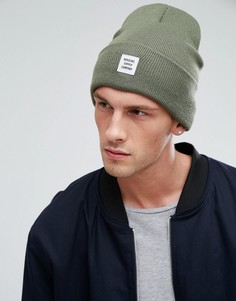 Зеленая шапка-бини Herschel Supply Co Abbott - Зеленый