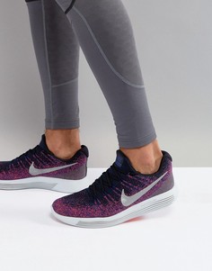 Черные кроссовки Nike Running Lunarepic Low Flyknit 2 863779-015 - Черный