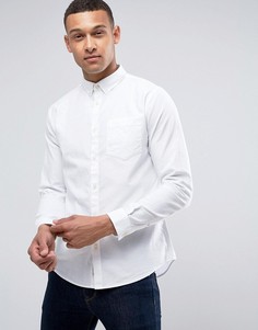 Белая оксфордская рубашка классического кроя River Island - Белый