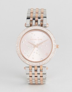 Часы со звездами на циферблате Michael Kors MK3726 Darci - Серебряный
