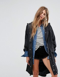 Свободная парка Vero Moda - Черный