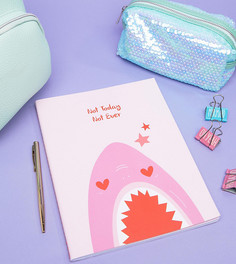 Блокнот с надписью Not Today Not Ever Skinnydip - Мульти