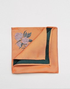 Оранжевый платок для нагрудного кармана ASOS - Оранжевый