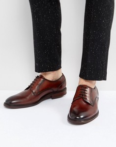 Светло-коричневые кожаные ботинки Steve Madden Bozlee - Рыжий