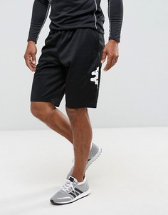 Спортивные шорты с логотипом Kappa - Черный