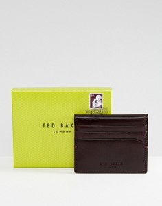 Кожаная кредитница Ted Baker Brights - Красный