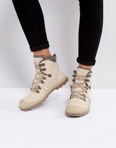 Бежевые ботинки Palladium Pallabrouse Hikr Safari - Бежевый